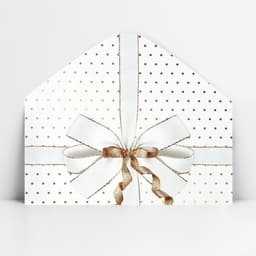 Конверт для денег «Бант», 16.5×8 см