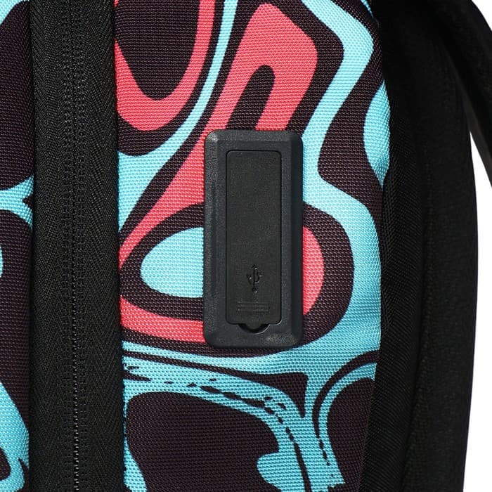 Рюкзак молодежный 39×30×17, эргономичная спинка, deVENTE Label 19L, + usb Gravity