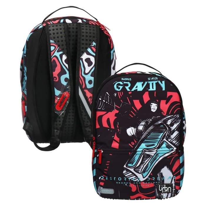 Рюкзак молодежный 39×30×17, эргономичная спинка, deVENTE Label 19L, + usb Gravity