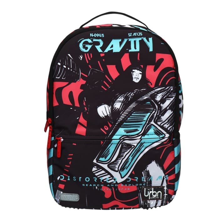 Рюкзак молодежный 39×30×17, эргономичная спинка, deVENTE Label 19L, + usb Gravity