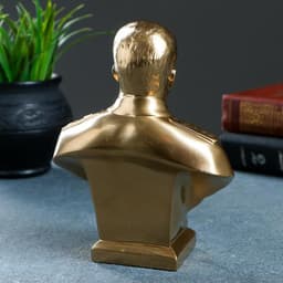 Бюст «Сталин», фигурка гипс, большой, 6×15×5 см