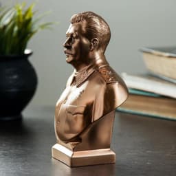 Бюст «Сталин», фигурка гипс, большой, 6×15×5 см