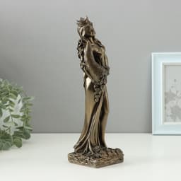 Фигура гипс «Фортуна», под бронзу, 30 см