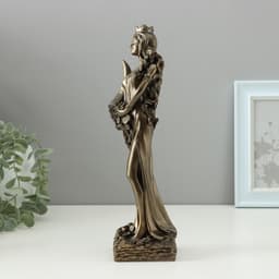 Фигура гипс «Фортуна», под бронзу, 30 см
