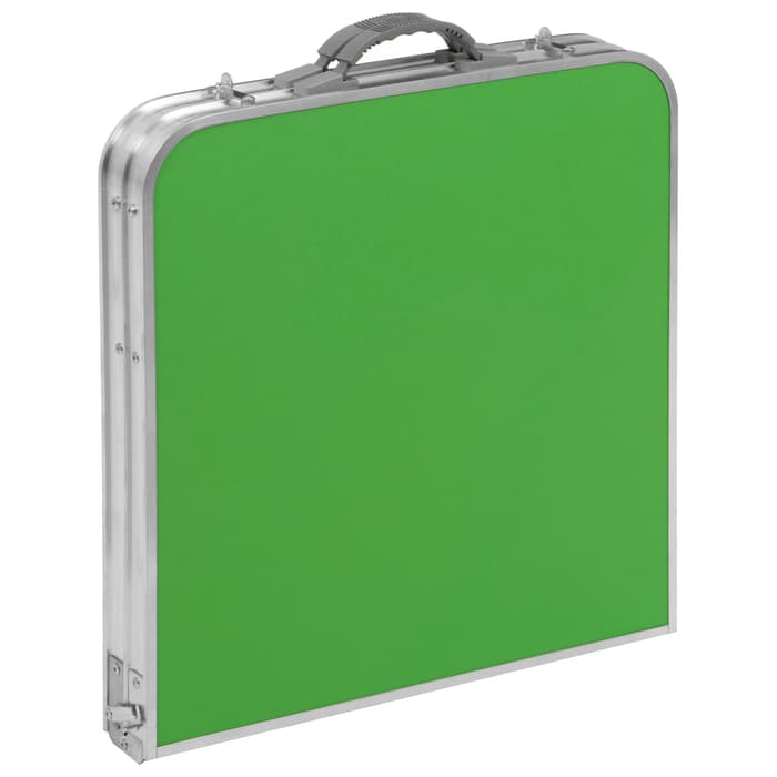 Набор складной мебели: стол, 4 стула, 102×50×44.5/61 см, зелёный, с дубовыми листьями