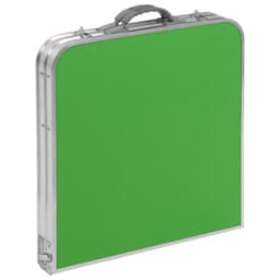 Набор складной мебели: стол, 4 стула, 102×50×44.5/61 см, зелёный, с дубовыми листьями