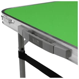 Набор складной мебели: стол, 4 стула, 102×50×44.5/61 см, зелёный, с дубовыми листьями