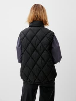 Жилет женский демисезонный на молнии Collorista, чёрный, размер 42