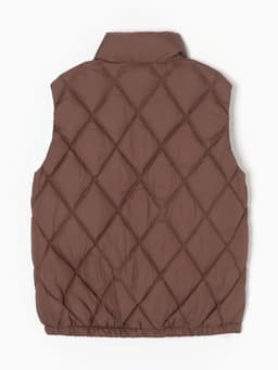 Жилет женский демисезонный на молнии Collorista, кофейный, размер 42