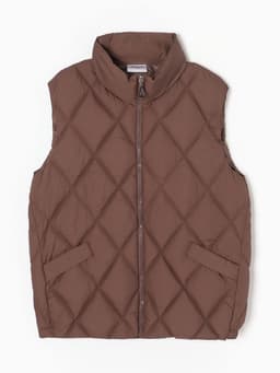 Жилет женский демисезонный на молнии Collorista, кофейный, размер 42