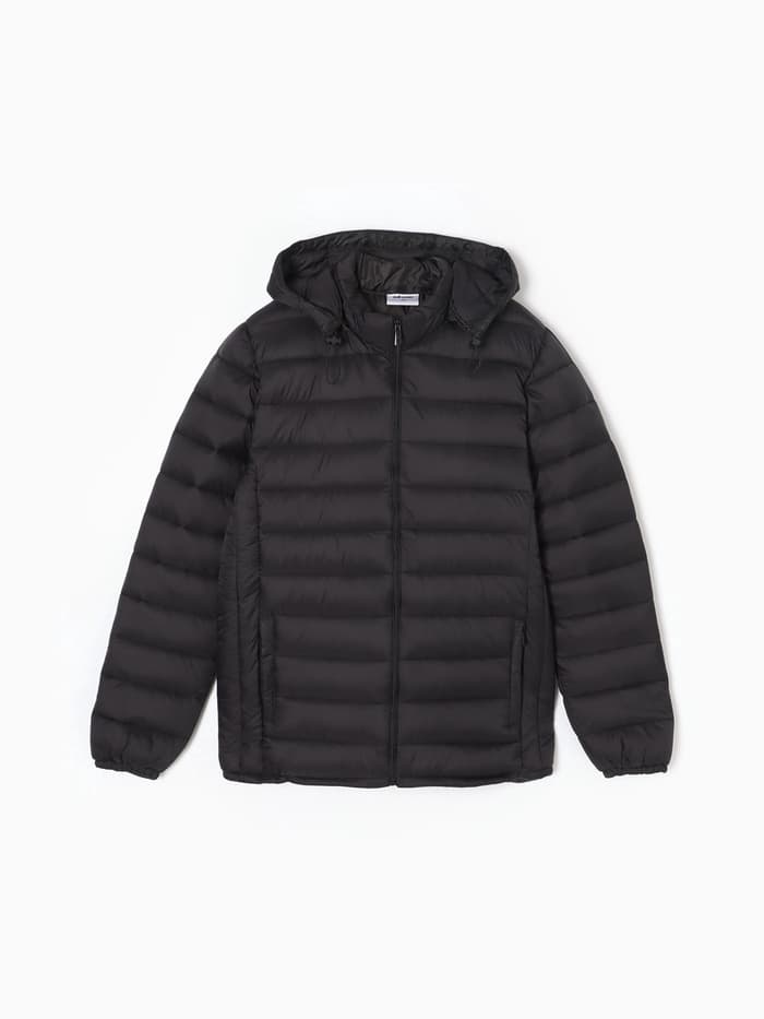 Куртка мужская на молнии Collorista, размер 50, чёрная