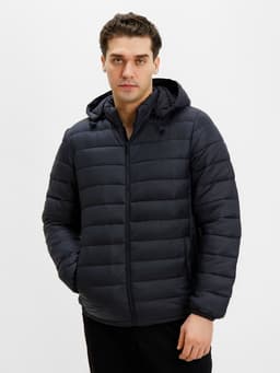 Куртка мужская на молнии Collorista, размер 50, чёрная