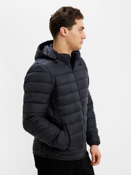 Куртка мужская на молнии Collorista, размер 50, чёрная