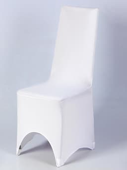 Чехлы на стул свадебные (10 шт.), 100×40 см, белые