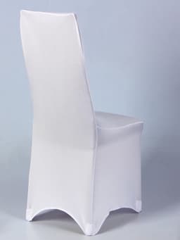 Чехлы на стул свадебные (10 шт.), 100×40 см, белые