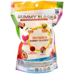 Конструктор — пластилин Gummy Blocks, жёлтый