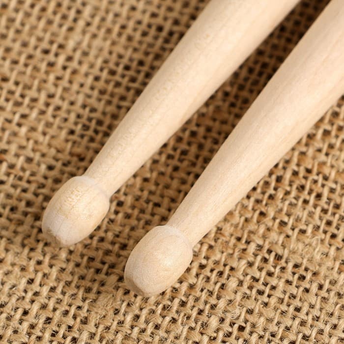 Набор барабанщика Music Life: пэд 8 дюймов, стойка, барабанные палочки, синий