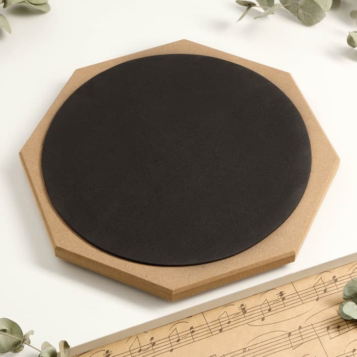 Пэд тренировочный Music Life 12 дюймов, черный