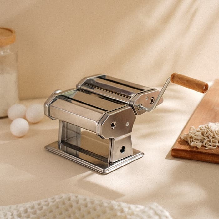 Лапшерезка ручная SL Home «Оливковая роща», 21×15×13.5 см, нержавеющая сталь, серебристая