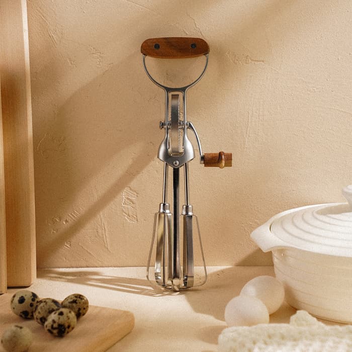 Венчик ручной SL Home Rueda, 30.5×11×7.5 см, серебристый