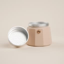 Кофеварка гейзерная SL Home «Ферамо», 150 мл, 11×15.5×12 см, алюминий, бежевая