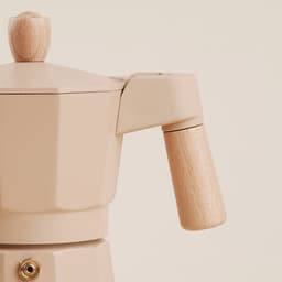 Кофеварка гейзерная SL Home «Ферамо», 150 мл, 11×15.5×12 см, алюминий, бежевая