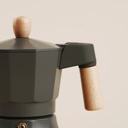 Кофеварка гейзерная SL Home «Ферамо», 150 мл, 11×15.5×12 см, алюминий, оливковая