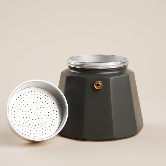 Кофеварка гейзерная SL Home «Ферамо», 300 мл, 11×15.5×20 см, алюминий, оливковая