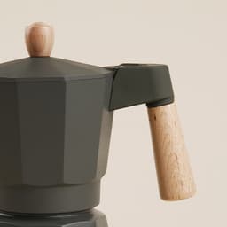 Кофеварка гейзерная SL Home «Ферамо», 300 мл, 11×15.5×20 см, алюминий, оливковая