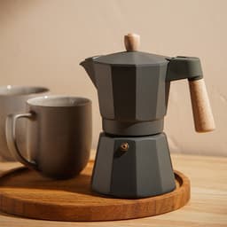 Кофеварка гейзерная SL Home «Ферамо», 300 мл, 11×15.5×20 см, алюминий, оливковая