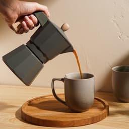 Кофеварка гейзерная SL Home «Ферамо», 300 мл, 11×15.5×20 см, алюминий, оливковая