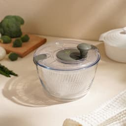 Центрифуга для сушки зелени SL Home «Оливковая роща», 5 л, стекло, оливковая