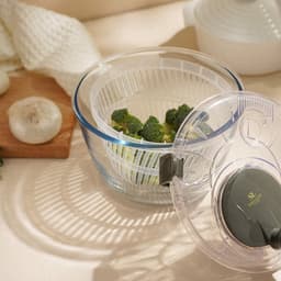 Центрифуга для сушки зелени SL Home «Оливковая роща», 5 л, стекло, оливковая