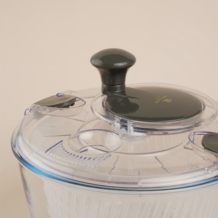 Центрифуга для сушки зелени SL Home «Оливковая роща», 5 л, стекло, оливковая