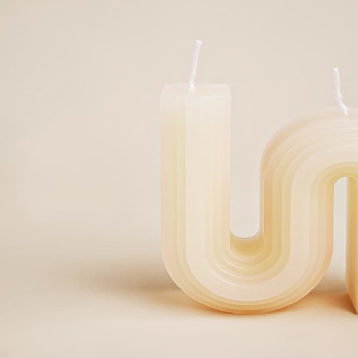 Свеча восковая, 9.3×8×2 см