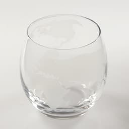 Мини-Бар «Карта мира», на подносе, на 4 персоны, штоф 930 мл, стаканы 300 мл, 19×34×23 см, стекло, дерево