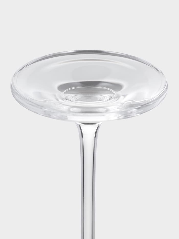 Бокалы для шампанского «Пион», 150 мл, набор 6 шт., стекло, прозрачные