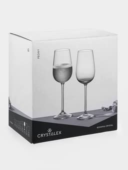 Бокалы для шампанского «Пион», 150 мл, набор 6 шт., стекло, прозрачные