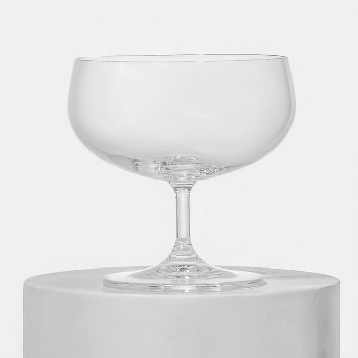 Набор креманок «Пион», 300 мл, набор 6 шт., стекло, прозрачный