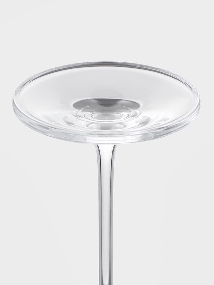 Бокалы для вина «Пион», 190 мл, набор 6 шт., стекло, прозрачные