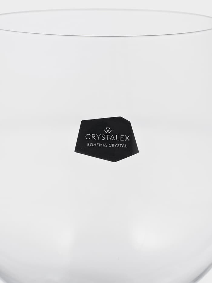 Бокалы для вина «Пион», 190 мл, набор 6 шт., стекло, прозрачные