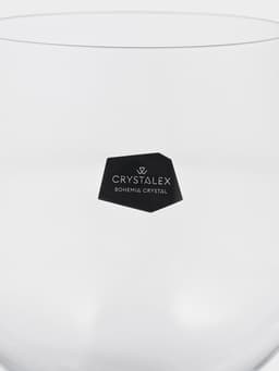 Бокалы для вина «Пион», 190 мл, набор 6 шт., стекло, прозрачные