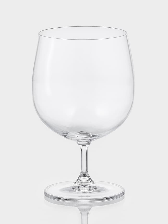 Бокалы для пива «Пион», 380 мл, набор 6 шт., стекло, прозрачные