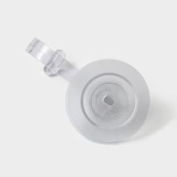 Держатель - крючок самоклеящийся Доляна Elemental, 11×6.5×6.5 см, прозрачный