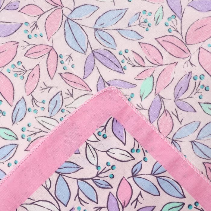 Платки носовые женские «Этель. Лето», 30×30 см, набор 12 шт., 100% хлопок, рисунок МИКС