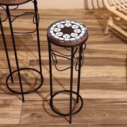 Подставка для цветов «Старс» (набор 2 шт.), диаметр 25 и 20 см