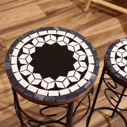 Подставка для цветов «Старс» (набор 2 шт.), диаметр 25 и 20 см