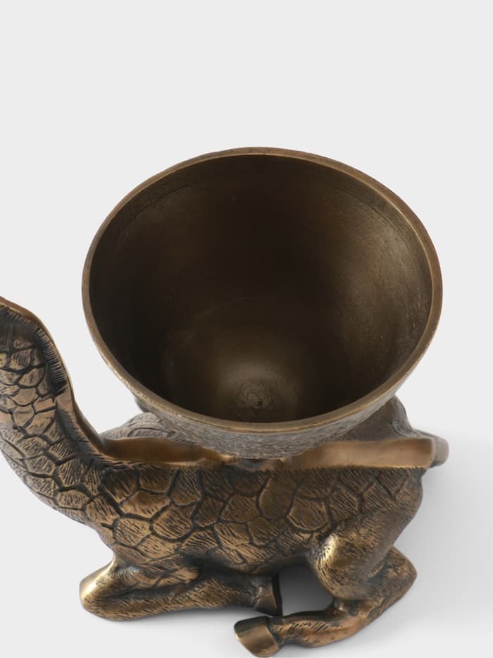 Конфетница «Жираф», 27×18×26 см, алюминий