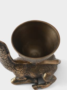 Конфетница «Жираф», 27×18×26 см, алюминий