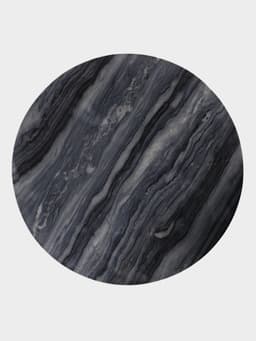 Стол кофейный, 41×41×55 см, алюминий, мрамор